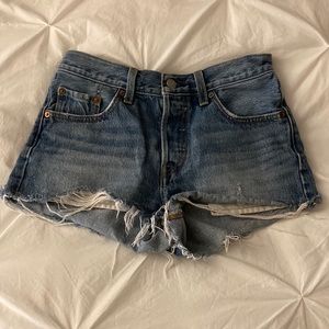 Levi’s denim shorts, size 24